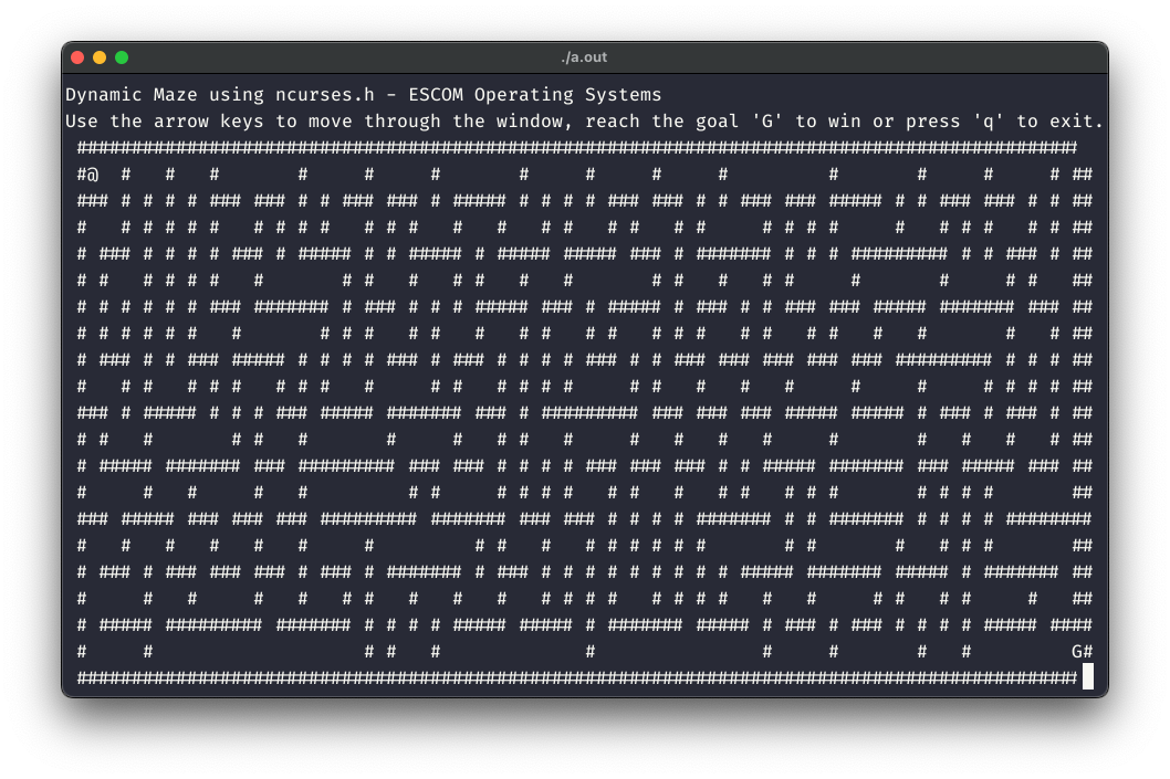 Maze generator: 1